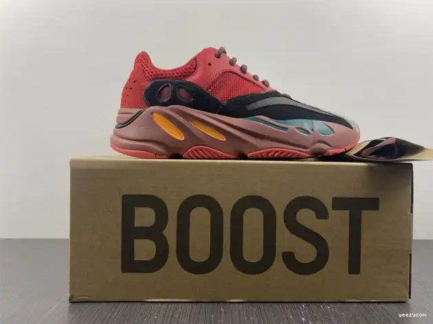 Yeezy Hi-Res HQ6979 Boost 700 Red Adidas 0530